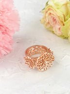 Big Bouquet Filigree Ring by Ash & Rose