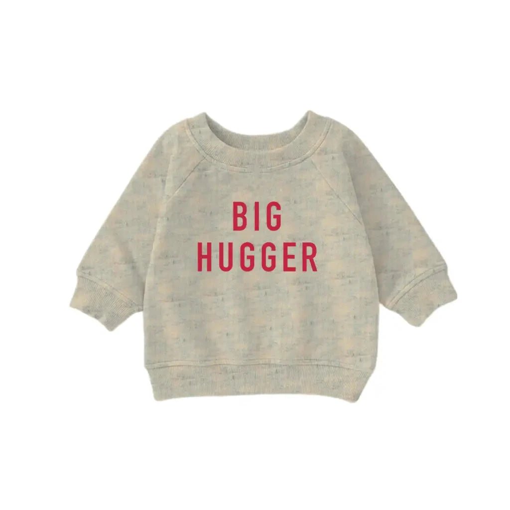 Big Hugger Kids Pullover Sweatshirt by Polished Prints