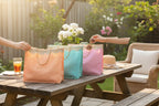 Big Lehariya Fabric Bags with Handle Traditional Gifts La Vie Bien Big Lehariya Fabric Bags with Handle