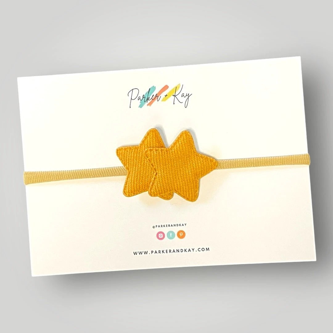 Big Star Baby Headband by Parker + Kay Creative