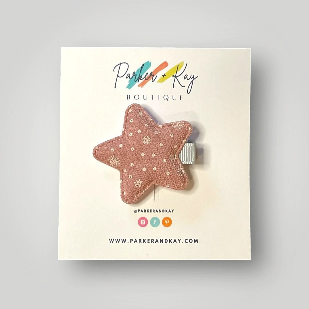 Big Star Statement Clip by Parker + Kay Creative