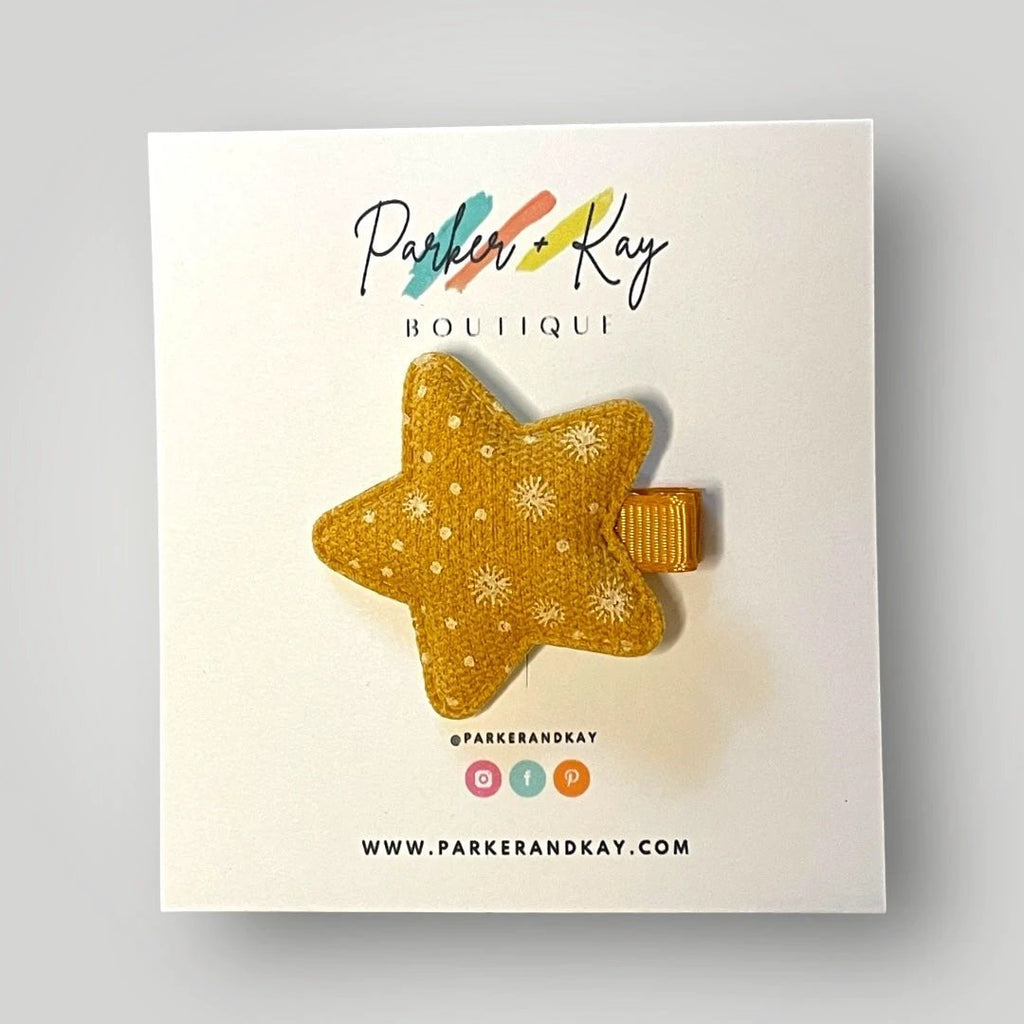 Big Star Statement Clip by Parker + Kay Creative