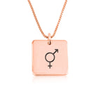 Bigender Pride Necklace La Vie Bien Bigender Pride Necklace