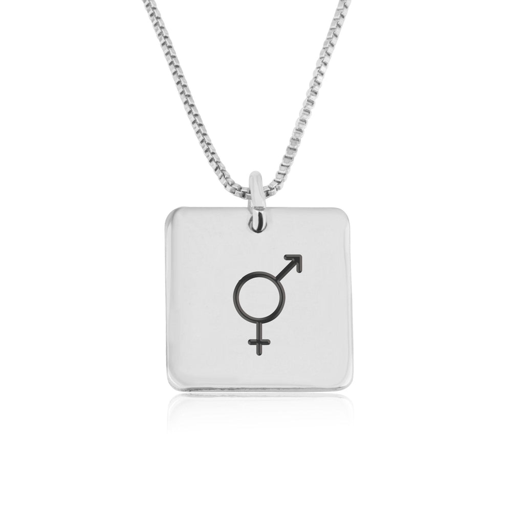 Bigender Pride Necklace La Vie Bien Bigender Pride Necklace