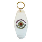 Billionaires Are Compostable 🌸 Motel Style Keychain by The Bullish Store