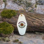 Billionaires Are Compostable 🌸 Motel Style Keychain by The Bullish Store