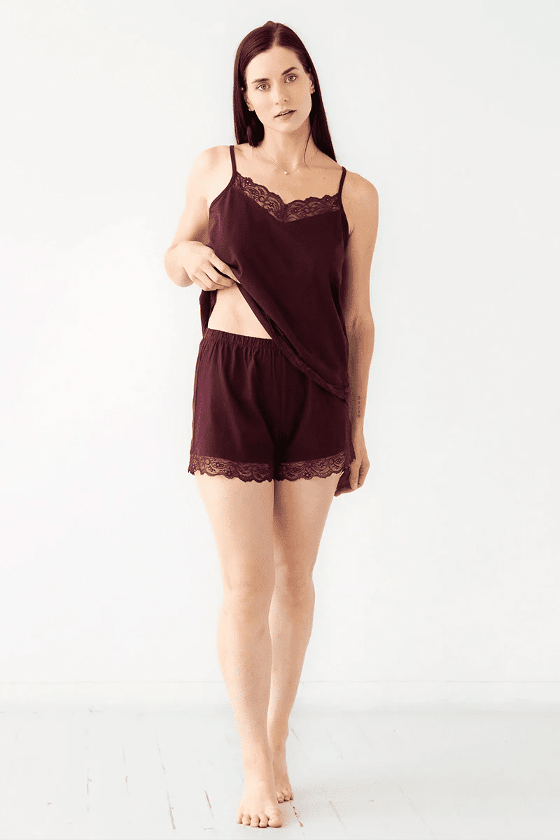 Birdies Short Set in Pima Cotton PAJAMAS La Vie Bien Birdies Short Set in Pima Cotton