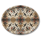 Birds and Bees Birchwood Decorative Tray - Oval Kitchen & Dining La Vie Bien Birds and Bees Birchwood Decorative Tray - Oval