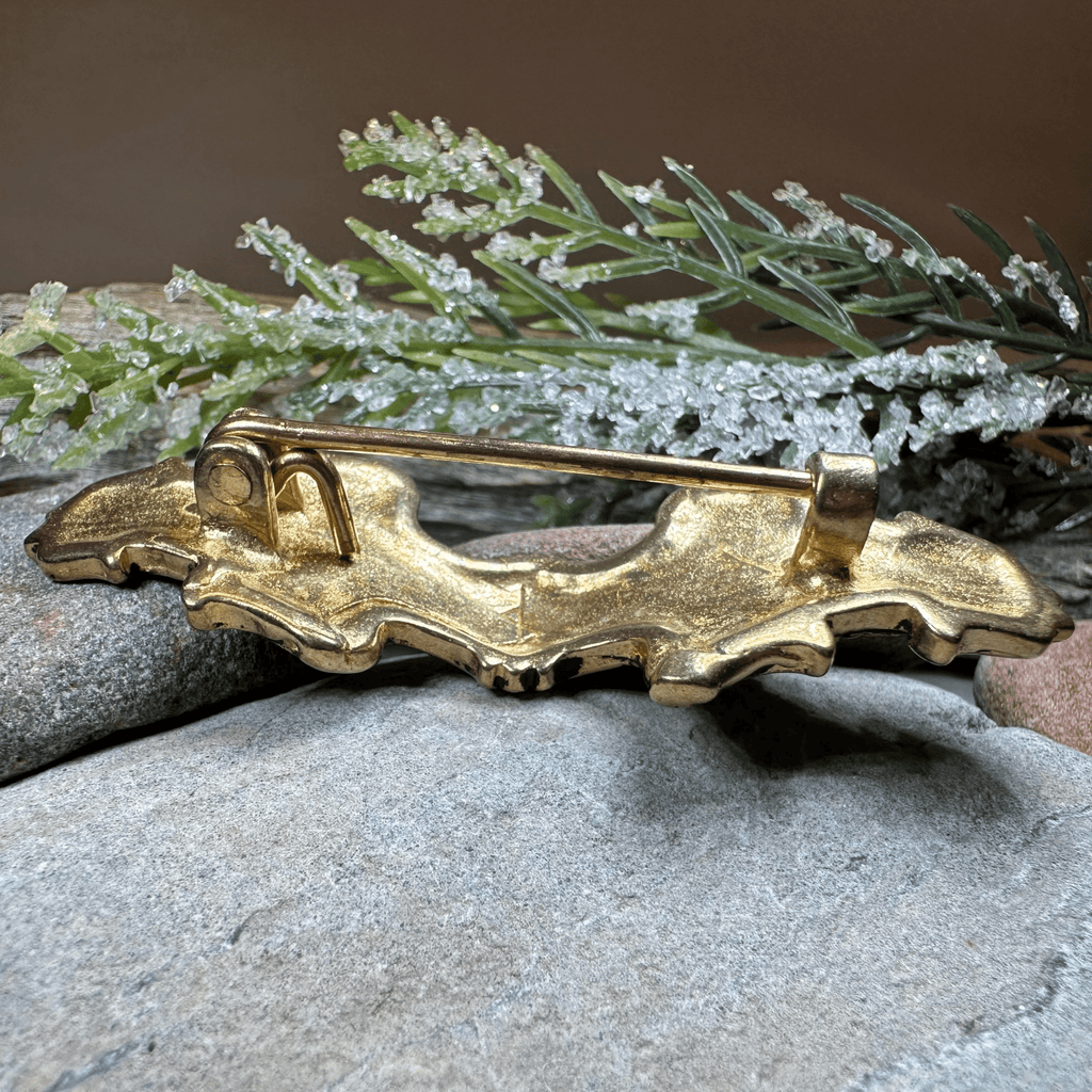 Birka Celtic Viking Brooch - Bronze Historical Reproduction Pin Brooch La Vie Bien Birka Celtic Viking Brooch - Bronze Historical Reproduction Pin