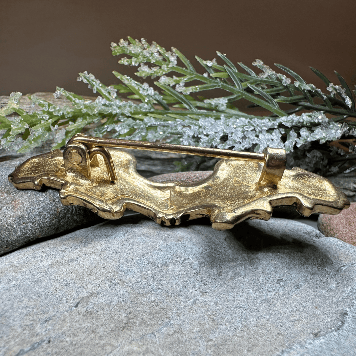 Birka Celtic Viking Brooch - Bronze Historical Reproduction Pin Brooch La Vie Bien Birka Celtic Viking Brooch - Bronze Historical Reproduction Pin
