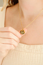 Birth Flower Necklace by Rose & Clay