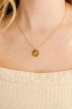 Birth Flower Necklace by Rose & Clay