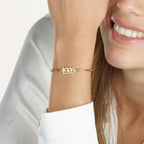 Birth Year Paperclip Bracelet La Vie Bien Birth Year Paperclip Bracelet