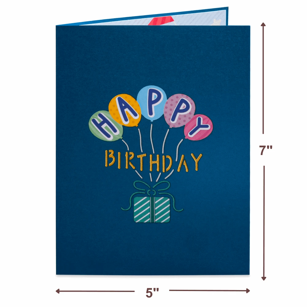 Birthday Dog Pop Up Card by Paper Love
