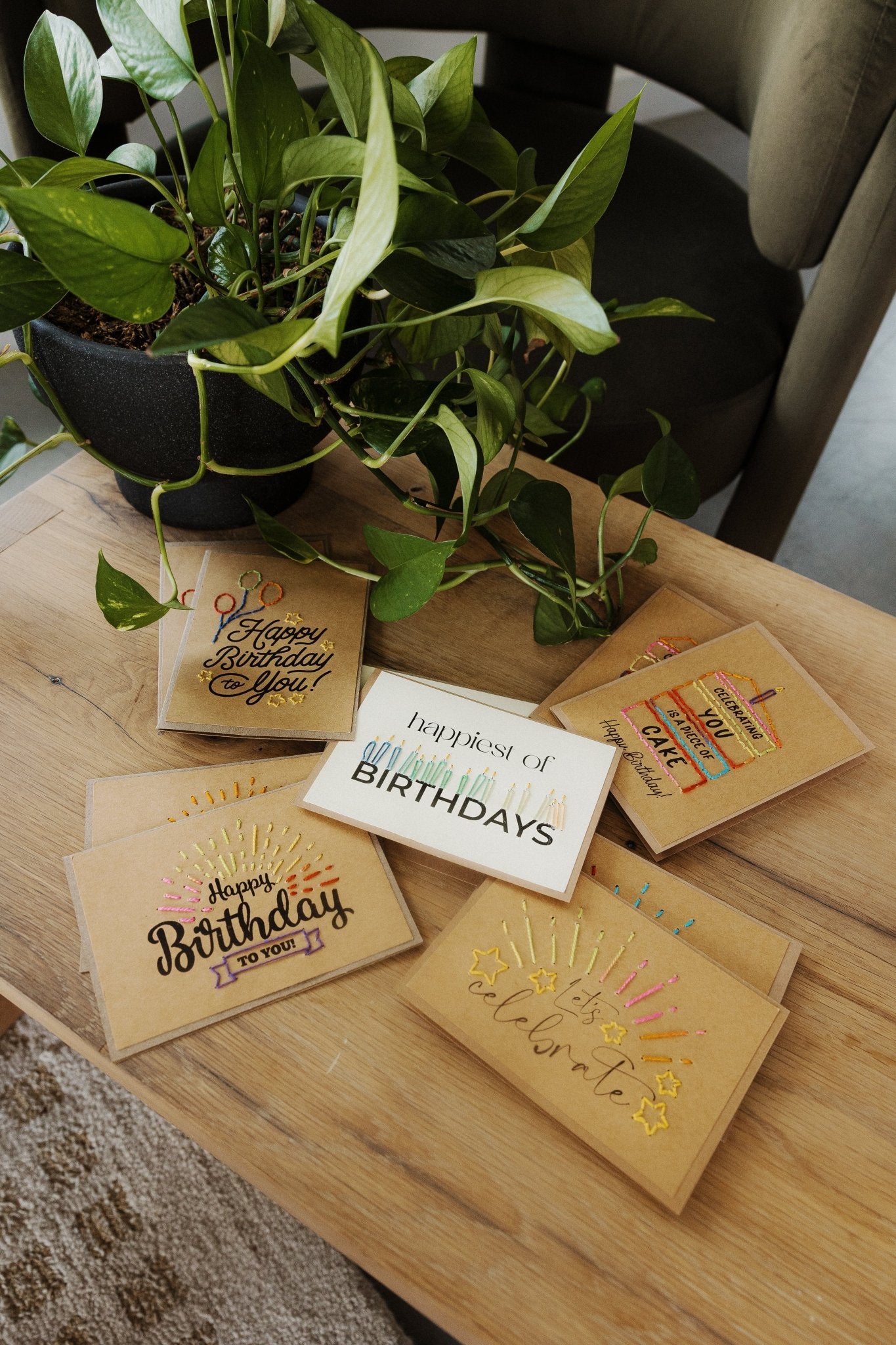 Birthday Variety Pack - 10 Greeting Cards Greeting Cards La Vie Bien Birthday Variety Pack - 10 Greeting Cards