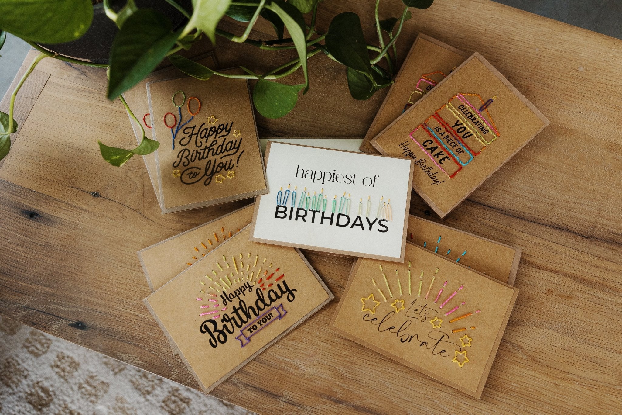 Birthday Variety Pack - 10 Greeting Cards Greeting Cards La Vie Bien Birthday Variety Pack - 10 Greeting Cards