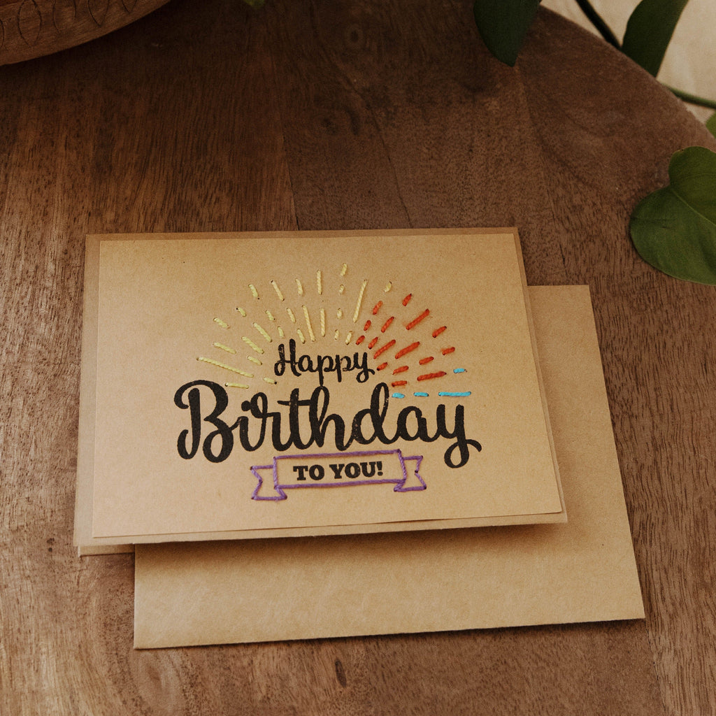 Birthday Variety Pack - 10 Greeting Cards