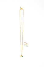 Birthstone Crystal Necklace and Earring Set