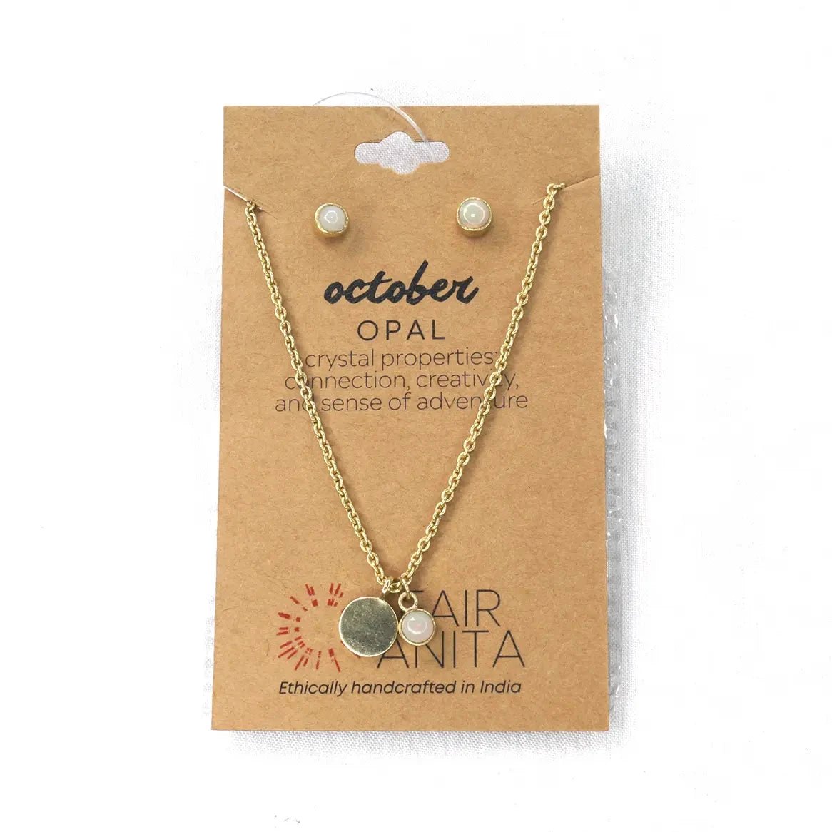 Birthstone Crystal Set by Ethical Trade Co