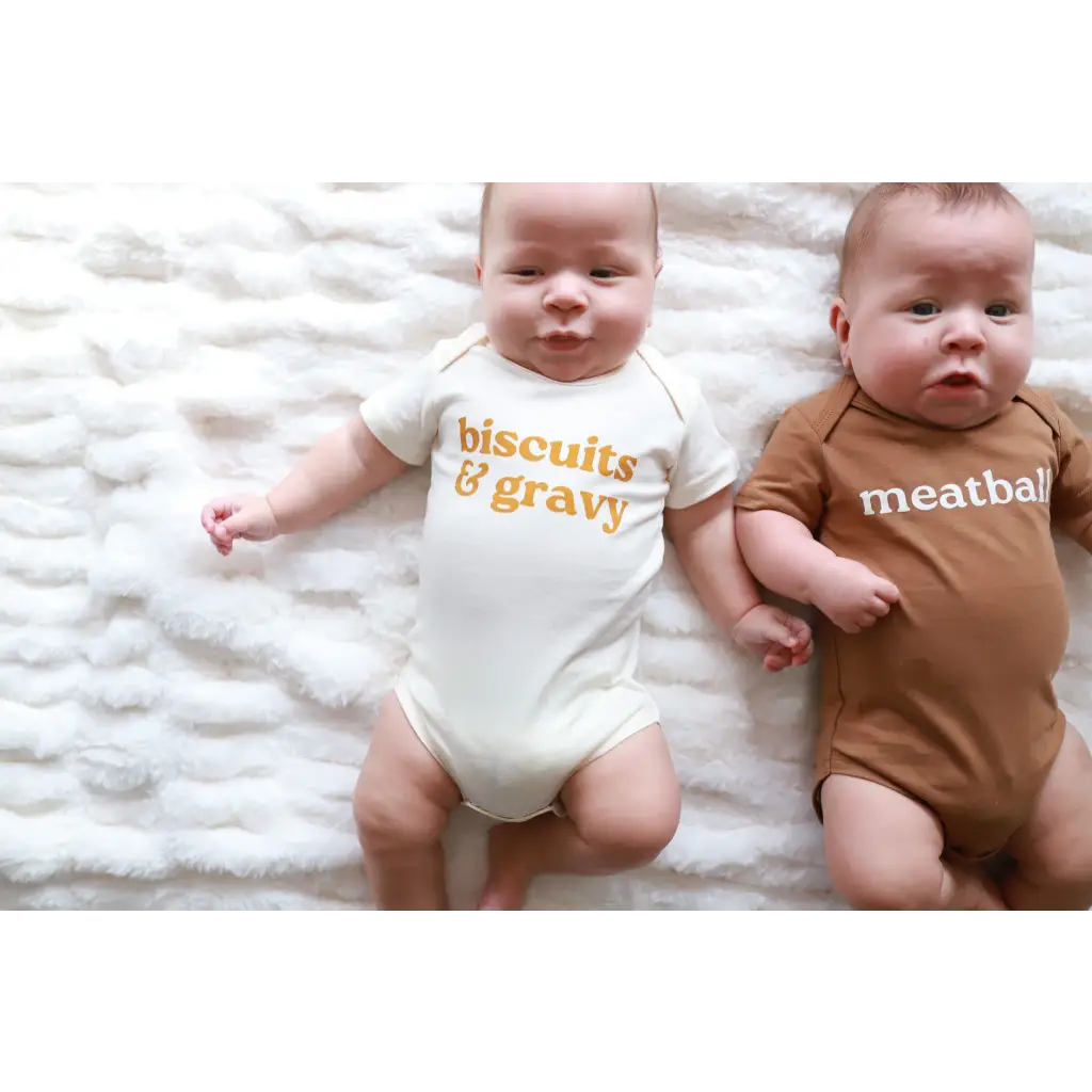 Biscuits & Gravy Baby Onesie