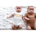 Biscuits & Gravy Baby Onesie by Polished Prints