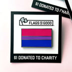 Bisexual (Bi) Pride Flag Enamel Pin Enamel Pin La Vie Bien Bisexual (Bi) Pride Flag Enamel Pin