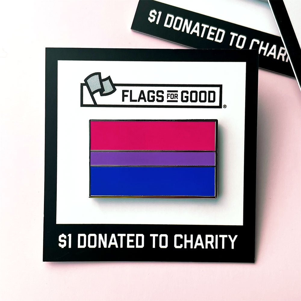 Bisexual (Bi) Pride Flag Enamel Pin Enamel Pin La Vie Bien Bisexual (Bi) Pride Flag Enamel Pin