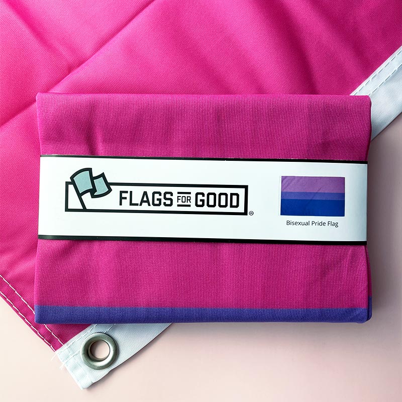 Bisexual (Bi) Pride Flag Flag La Vie Bien Bisexual (Bi) Pride Flag