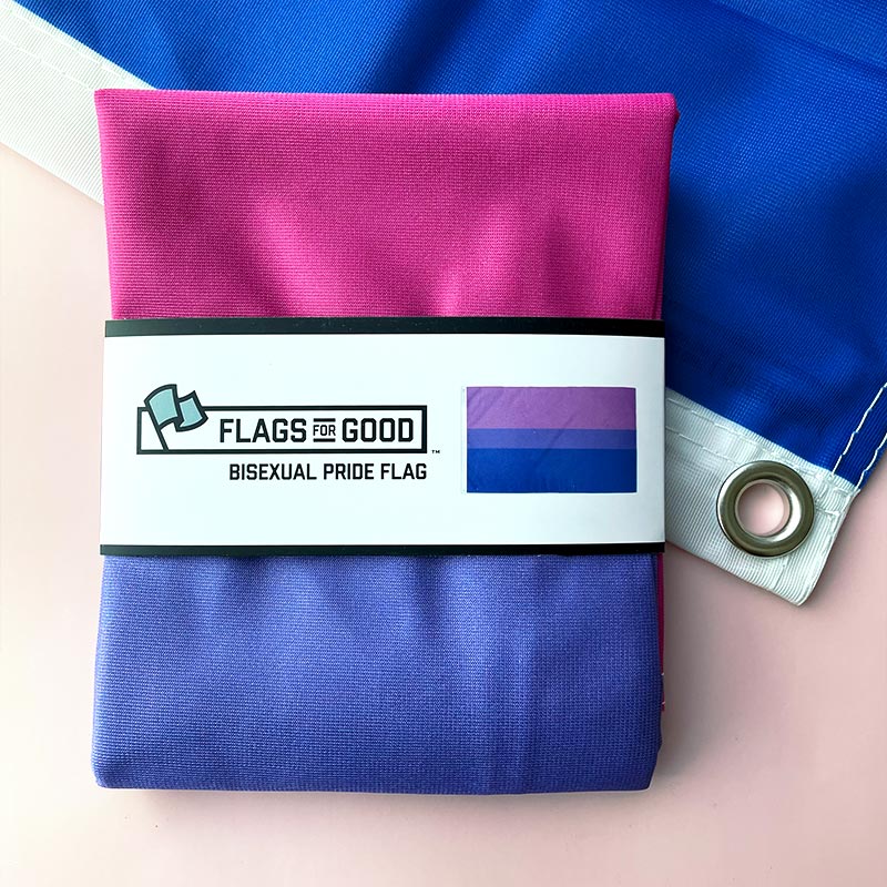 Bisexual (Bi) Pride Flag Flag La Vie Bien Bisexual (Bi) Pride Flag
