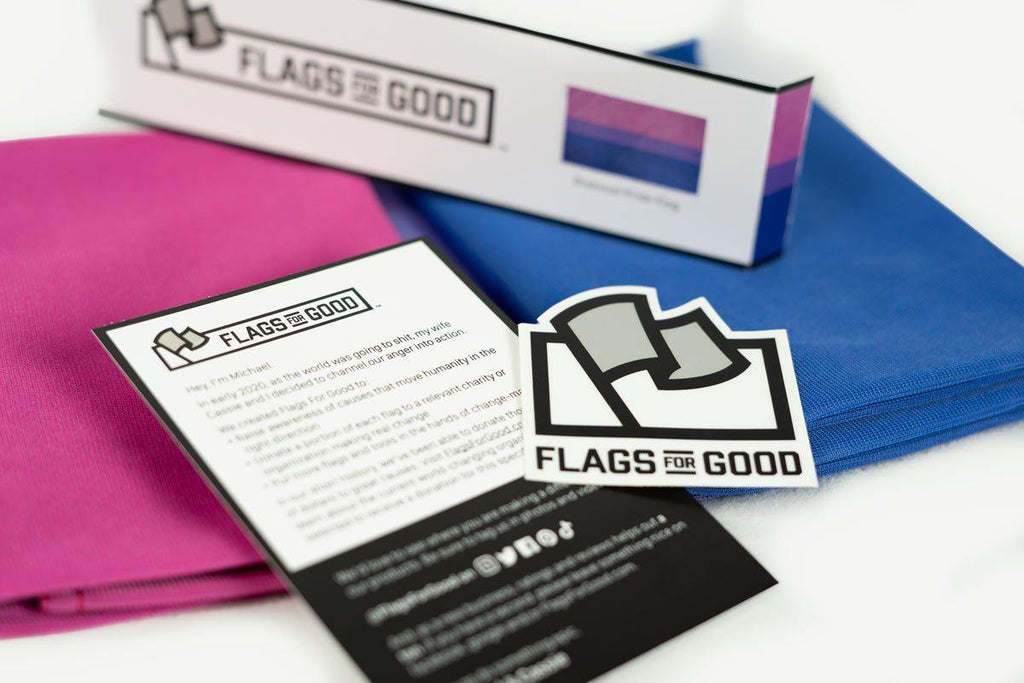 Bisexual (Bi) Pride Flag Flag La Vie Bien Bisexual (Bi) Pride Flag