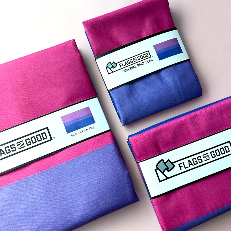Bisexual (Bi) Pride Flag Flag La Vie Bien Bisexual (Bi) Pride Flag