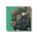 Bison Sticker by FLYNhats