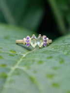 Bitty Leaf Ring by Ash & Rose