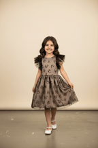 Black Alphabet Dress Black Alphabet Kids dress La Vie Bien Black Alphabet Dress