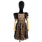 Black Alphabet Dress Black Alphabet Kids dress La Vie Bien Black Alphabet Dress
