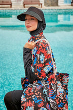Black Beach Bag C2313 Plaj Çanta La Vie Bien Black Beach Bag C2313