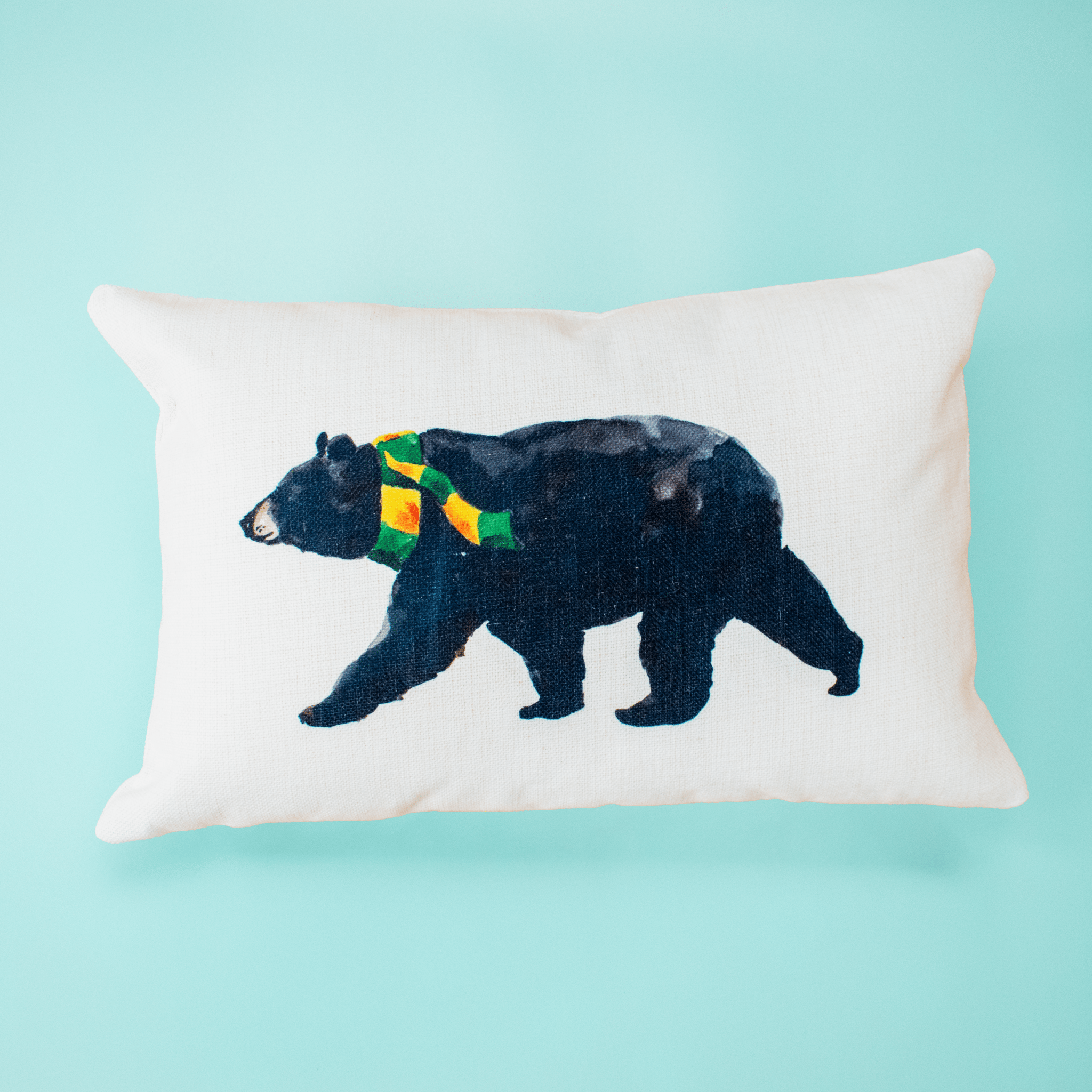 Black Bear Pillow Pillow La Vie Bien Black Bear Pillow