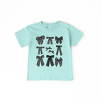 Black Coquette Bows toddler and youth tee shirt, Halloween collection by Benny and Ray Apparel