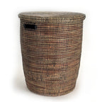 Black Flat Lid Basket - Large La Vie Bien Black Flat Lid Basket - Large