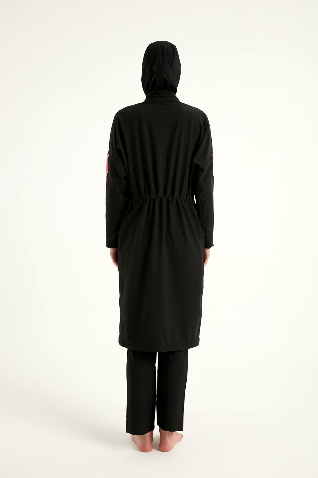 Black Full Coverage Swimwear Burkini Set M2510 Covered Burkini Swimwear La Vie Bien Black Full Coverage Swimwear Burkini Set M2510