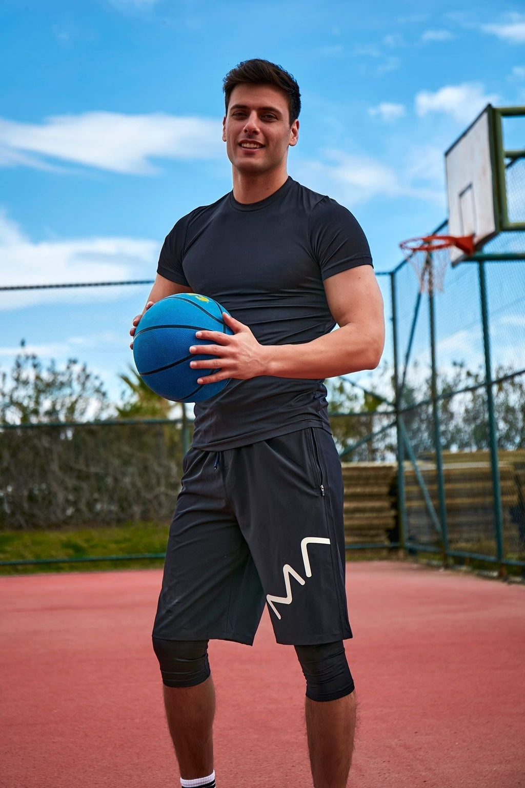 Black Men's Shorts S2405 Erkek Şort La Vie Bien Black Men's Shorts S2405