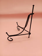 Black Metal Display Easel Accent Decor La Vie Bien Black Metal Display Easel