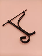Black Metal Display Easel Accent Decor La Vie Bien Black Metal Display Easel