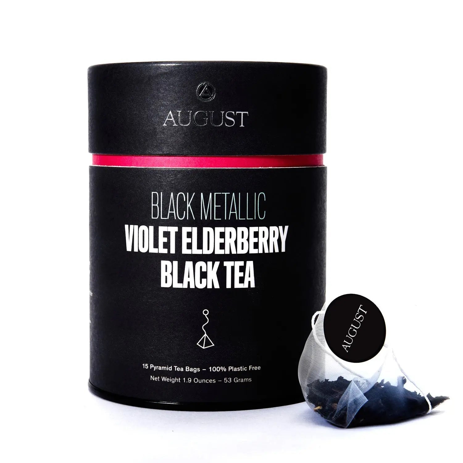 Black Metallic - Violet Elderberry Black Tea (15 Tea Bags) Beverages > Teas > Black Teas La Vie Bien Black Metallic - Violet Elderberry Black Tea (15 Tea Bags)