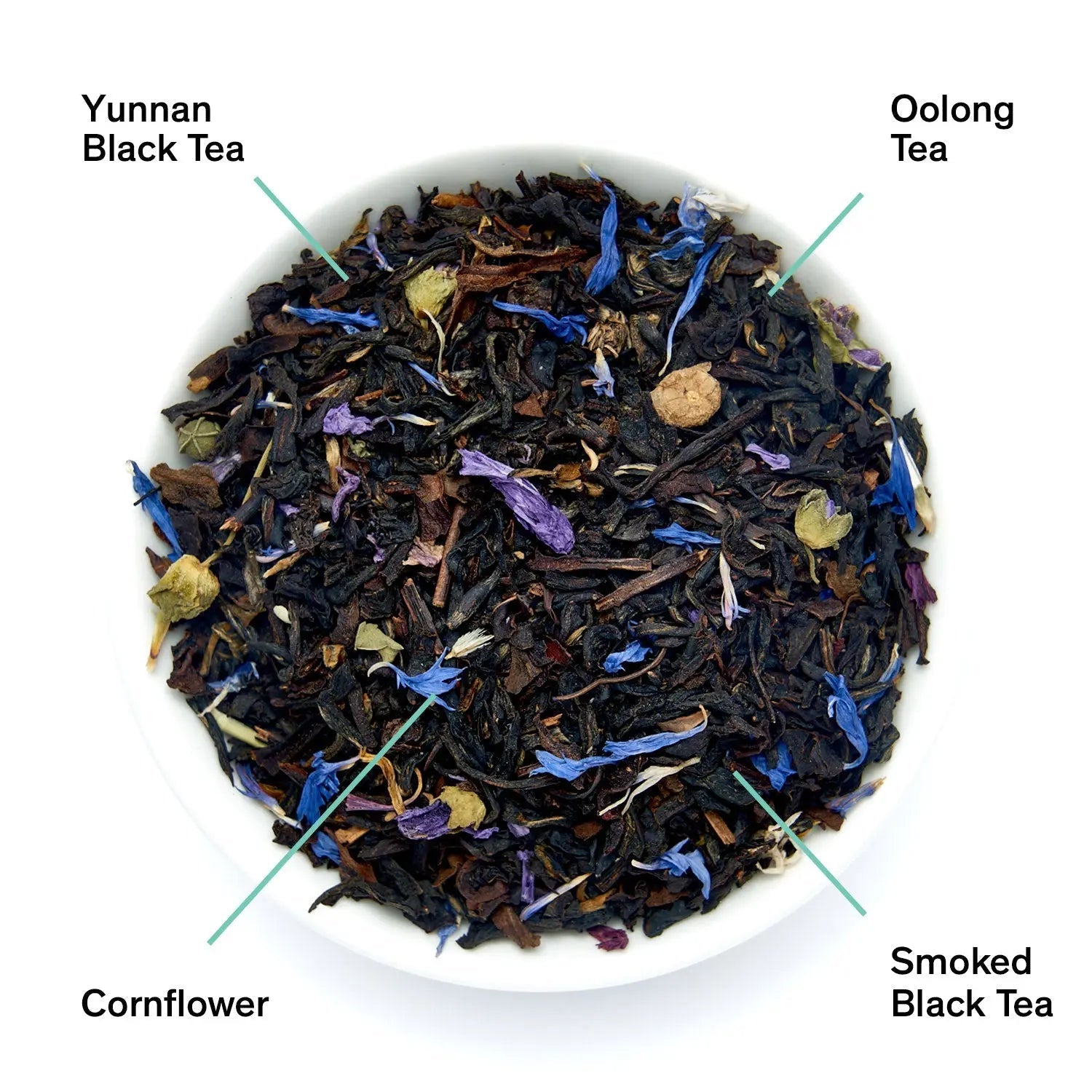 Black Metallic - Violet Elderberry Black Tea (15 Tea Bags) Beverages > Teas > Black Teas La Vie Bien Black Metallic - Violet Elderberry Black Tea (15 Tea Bags)
