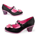 Black Moon Women's Mid Heels Mary Jane Mid Heels La Vie Bien Black Moon Women's Mid Heels Mary Jane