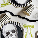 Black & White Striped Cup (12pcs)