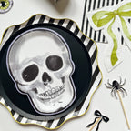 Black & White Striped Paper Party Plate (12pcs) 10.5 Inch Plate La Vie Bien Black & White Striped Paper Party Plate (12pcs)