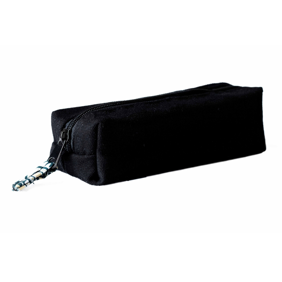 Canvas Pencil Pouch, Zipper Pencil Bag Case