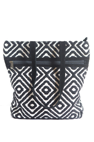Meander Cotton Purse